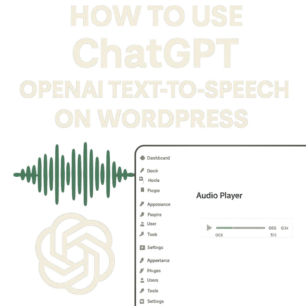 How to Use ChatGPT TTS (OpenAI Text-to-Speech) on WordPress (2026)